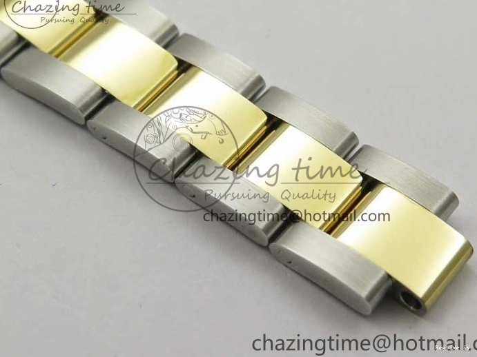 0106 FashionForward Datejust 31mm 278273 SS YG BP Maker Best Edition Gray MOP Diamonds Dial on SS YG Oyster Bracelet 2720